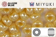 MIYUKI Round Rocailles Seed Beads (RR11-0442) 11/0 Small - Opaque Pear Luster