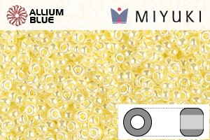 MIYUKI Round Seed Beads (RR11-0514) - Light Lemon Ice Ceylon - 關閉視窗 >> 可點擊圖片