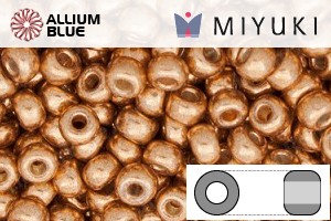 MIYUKI Round Rocailles Seed Beads (RR11-1072) 11/0 Small - Galvanized Muscat - 关闭视窗 >> 可点击图片