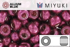 MIYUKI Round Rocailles Seed Beads (RR11-1083) 11/0 Small - Galvanized Magenta - 关闭视窗 >> 可点击图片