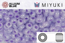 MIYUKI Round Rocailles Seed Beads (RR8-0534) 8/0 Large - Light Orchid Ceylon