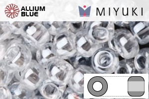 MIYUKI Round Rocailles Seed Beads (RR5-0160) 5/0 E Beads - Crystal Luster - 關閉視窗 >> 可點擊圖片