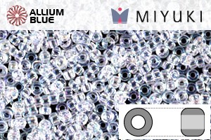 MIYUKI Round Rocailles Seed Beads (RR5-0250) 5/0 E Beads - Crystal AB - Haga Click en la Imagen para Cerrar