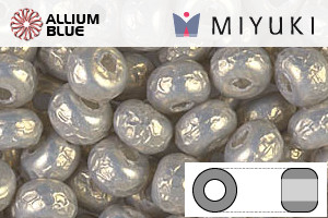 MIYUKI Round Rocailles Seed Beads (RR5-3956) 5/0 E Beads - Baroque Pearl Silver - 关闭视窗 >> 可点击图片