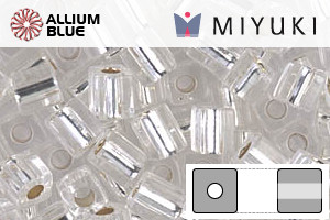 MIYUKI Square Seed Beads (SB4-0001) 4mm - 0001 - Haga Click en la Imagen para Cerrar