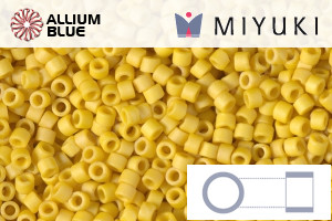 MIYUKI Delica® Seed Beads (DB2284) 11/0 Round - Matte Opaque Glazed Pineapple - 关闭视窗 >> 可点击图片