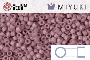 MIYUKI Delica® Seed Beads (DB2294) 11/0 Round - Matte Opaque Glazed Hydrangea - 關閉視窗 >> 可點擊圖片