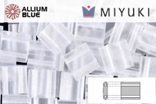 MIYUKI TILA™ Beads (TL-0131F) - Matte Transparent Crystal