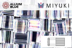 MIYUKI TILA™ Beads (TL-0250) - Crystal AB - Click Image to Close