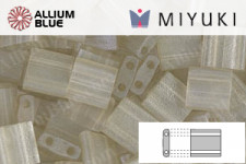 MIYUKI TILA Beads (TL-3173) - Matte Transparent Oyster