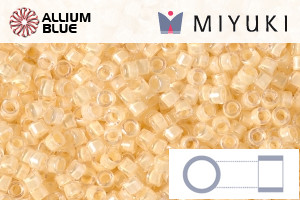 MIYUKI Delica® Seed Beads (DB2371) 11/0 Round - Inside Dyed Ivory - 關閉視窗 >> 可點擊圖片