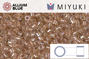 MIYUKI Delica® Seed Beads (DB2373) 11/0 Round - Inside Dyed Blush - 关闭视窗 >> 可点击图片