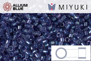 MIYUKI Delica® Seed Beads (DB2386) 11/0 Round - Inside Dyed Night Sky - Click Image to Close