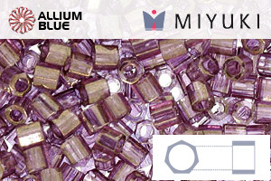 MIYUKI Delica® Seed Beads (DBLC0108) 8/0 Hex Cut Large - Cinnamon Gold Luster - 关闭视窗 >> 可点击图片