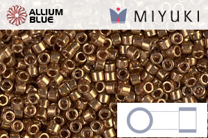 MIYUKI Delica® Seed Beads (DB0022L) 11/0 Round - Metallic Light Bronze - 关闭视窗 >> 可点击图片