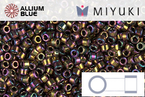 MIYUKI Delica® Seed Beads (DB0023) 11/0 Round - Metallic Gold Iris - Haga Click en la Imagen para Cerrar