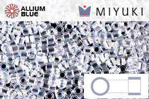 MIYUKI Delica® Seed Beads (DB0051) 11/0 Round - Crystal AB