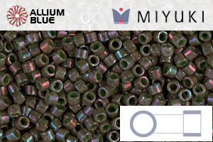 MIYUKI Delica® Seed Beads (DB0131) 11/0 Round - Opaque Dark Olive Luster - 关闭视窗 >> 可点击图片