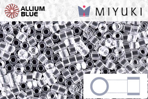MIYUKI Delica® Seed Beads (DB0141) 11/0 Round - Crystal