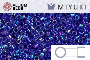 MIYUKI Delica® Seed Beads (DB0165) 11/0 Round - Opaque CobaLight AB - Haga Click en la Imagen para Cerrar