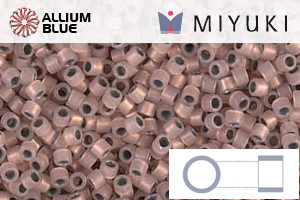 MIYUKI Delica® Seed Beads (DB0191) 11/0 Round - Copper Lined Opal - 關閉視窗 >> 可點擊圖片