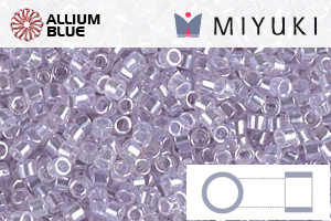 MIYUKI Delica® Seed Beads (DB0241) 11/0 Round - Pale Violet Ceylon