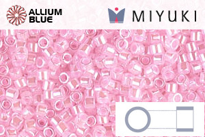 MIYUKI Delica® Seed Beads (DB0244) 11/0 Round - Pink Ceylon - 关闭视窗 >> 可点击图片