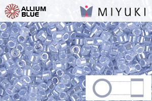MIYUKI Delica® Seed Beads (DB0257) 11/0 Round - Sky Blue Ceylon - Click Image to Close