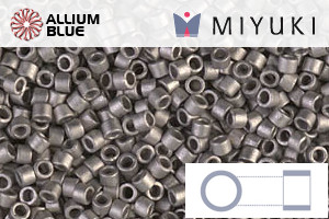 MIYUKI Delica® Seed Beads (DB0321) 11/0 Round - Matte Nickel Plated - 关闭视窗 >> 可点击图片