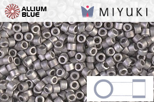 MIYUKI Delica® Seed Beads (DB0338) 11/0 Round - Matte Palladium Plated - Haga Click en la Imagen para Cerrar