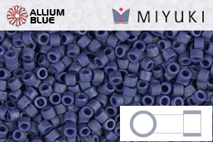 MIYUKI Delica® Seed Beads (DB0377) 11/0 Round - Matte Metallic Royal Blue - Haga Click en la Imagen para Cerrar