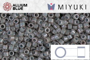 MIYUKI Delica® Seed Beads (DB0652) 11/0 Round - Dyed Opaque Gray - 关闭视窗 >> 可点击图片