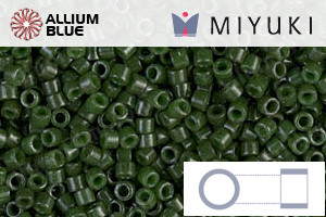 MIYUKIデリカビーズ (DB0663) 11/0 丸 - 緑ギョク着色 - ウインドウを閉じる
