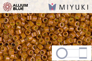 MIYUKI Delica® Seed Beads (DB0664) 11/0 Round - Opaque Sweet Potato