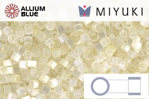 MIYUKI Delica® Seed Beads (DB0672) 11/0 Round - Cream Silk Satin - Haga Click en la Imagen para Cerrar