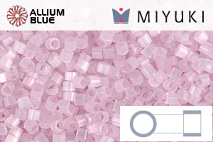MIYUKI Delica® Seed Beads (DB0675) 11/0 Round - Pale Pink Silk Satin - Click Image to Close
