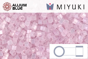 MIYUKI Delica® Seed Beads (DB0675) 11/0 Round - Pale Pink Silk Satin - Haga Click en la Imagen para Cerrar