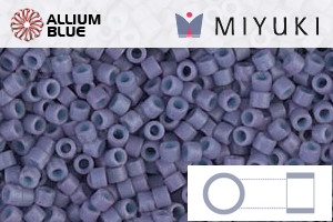 MIYUKI Delica® Seed Beads (DB0799) 11/0 Round - Dyed Semi-matte Opaque Lavender - 关闭视窗 >> 可点击图片