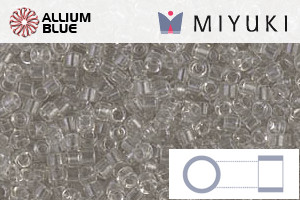 MIYUKI Delica® Seed Beads (DB1111) 11/0 Round - Transparent Gray Mist - 關閉視窗 >> 可點擊圖片