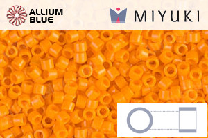MIYUKI Delica® Seed Beads (DB1133) 11/0 Round - Opaque Mandarin - Haga Click en la Imagen para Cerrar