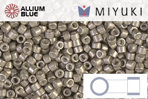 MIYUKI Delica® Seed Beads (DB1159) 11/0 Round - Galvanized SF Pewter - 关闭视窗 >> 可点击图片