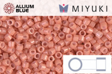 MIYUKI Delica® Seed Beads (DB1363) 11/0 Round - Dyed Opaque Salmon