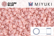 MIYUKI Delica® Seed Beads (DB1490) 11/0 Round - Opaque Bisque White