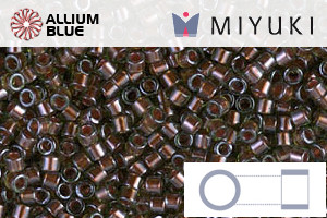 MIYUKI Delica® Seed Beads (DB1710) 11/0 Round - Copper Pearl Lined Olive - 关闭视窗 >> 可点击图片