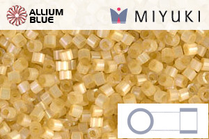 MIYUKI Delica® Seed Beads (DB1801) 11/0 Round - Dyed Light Apricot Silk Satin - 關閉視窗 >> 可點擊圖片