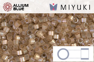 MIYUKI Delica® Seed Beads (DB1802) 11/0 Round - Dyed Shell Silk Satin - Click Image to Close