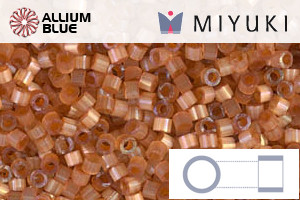 MIYUKI Delica® Seed Beads (DB1804) 11/0 Round - Dyed Topaz Silk Satin - Haga Click en la Imagen para Cerrar