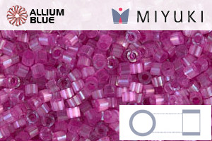 MIYUKI Delica® Seed Beads (DB1808) 11/0 Round - Dyed Fuchsia Silk Satin - 关闭视窗 >> 可点击图片