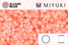 MIYUKI Delica® Seed Beads (DB1856) 11/0 Round - Luminous Silk Juicy Melon