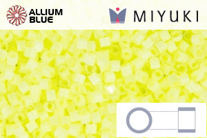 MIYUKI Delica® Seed Beads (DB1857) 11/0 Round - Luminous Silk Lemon Ade - 关闭视窗 >> 可点击图片